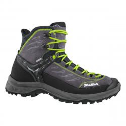 topnky SALEWA MS HIKE TRAINER MID GTX 0972 BLACK OUT/GREEN